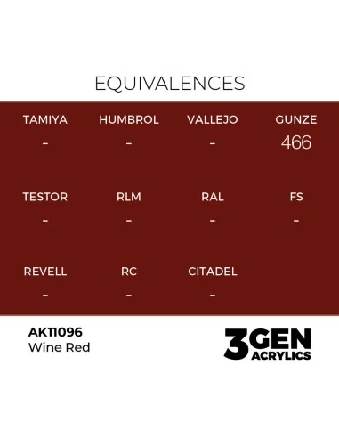 [NO_DESC] Wine Red 17ml - AK Interactive AK11096
