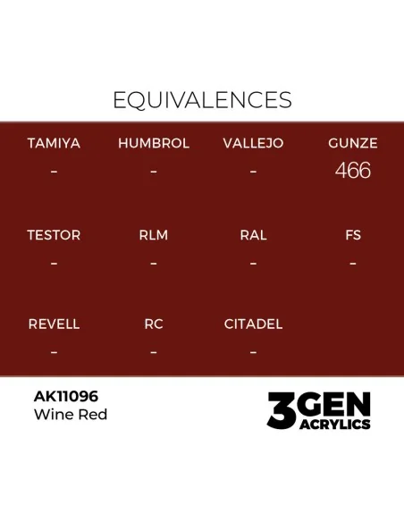 [NO_DESC] Wine Red 17ml - AK Interactive AK11096