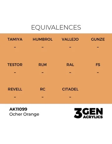 Ocher Orange 17ml - AK Interactive AK11099