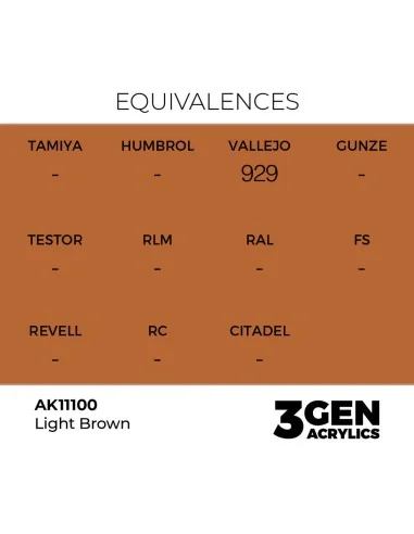 Light Brown 17ml - AK Interactive AK11100
