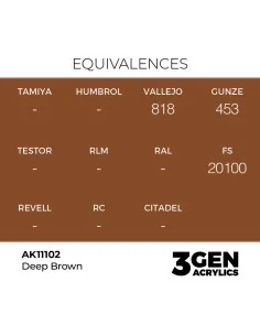 Deep Brown 17ml - AK Interactive AK11102 2