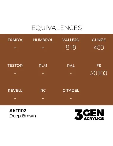 Deep Brown 17ml - AK Interactive AK11102