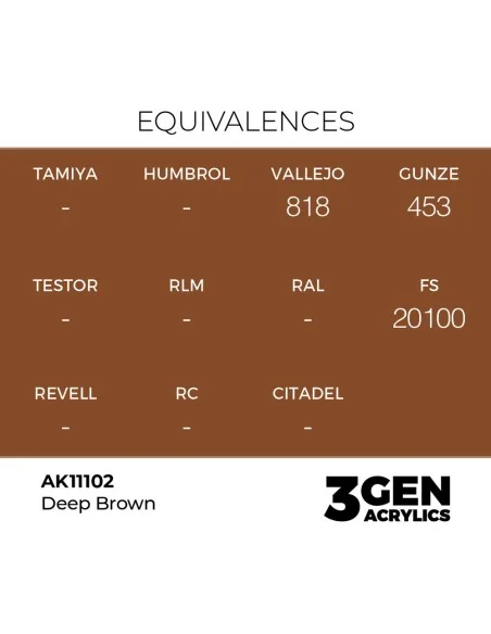 Deep Brown 17ml - AK Interactive AK11102