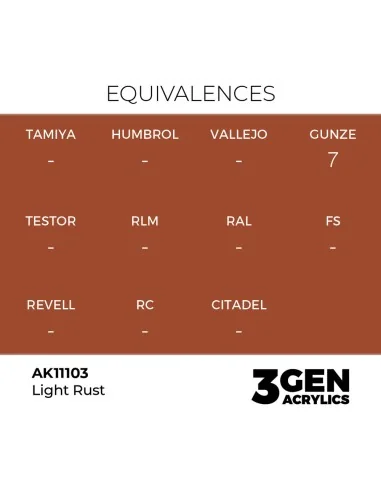 [NO_DESC] Medium Rust 17ml - AK Interactive AK11103