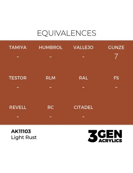 Medium Rust 17ml - AK Interactive AK11103