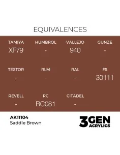 Saddle Brown 17ml - AK Interactive AK11104 2