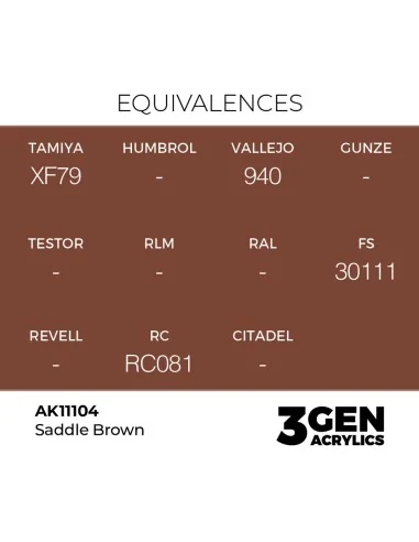 Saddle Brown 17ml - AK Interactive AK11104
