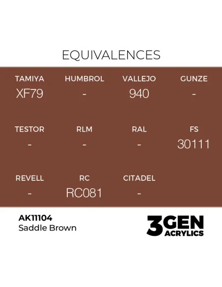 Saddle Brown 17ml - AK Interactive AK11104