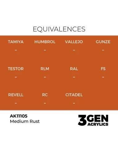 Light Rust 17ml - AK Interactive AK11105