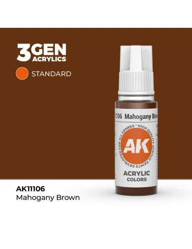 Mahogany Brown 17ml - AK Interactive AK11106