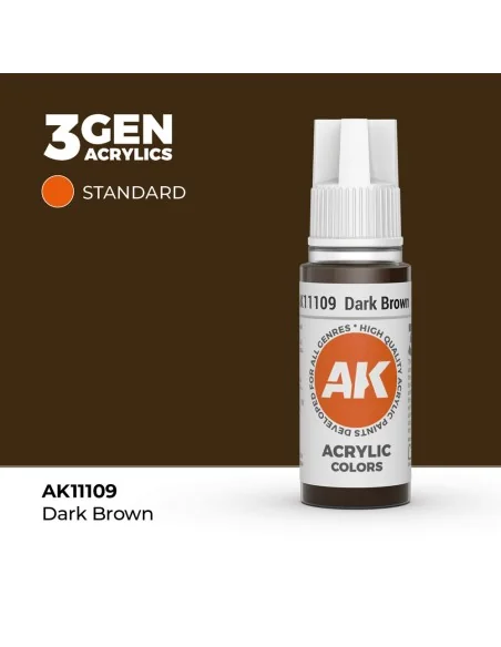 Dark Brown 17ml - AK Interactive AK11109