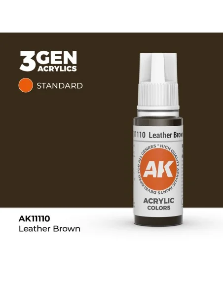 Leather Brown 17ml - AK Interactive AK11110