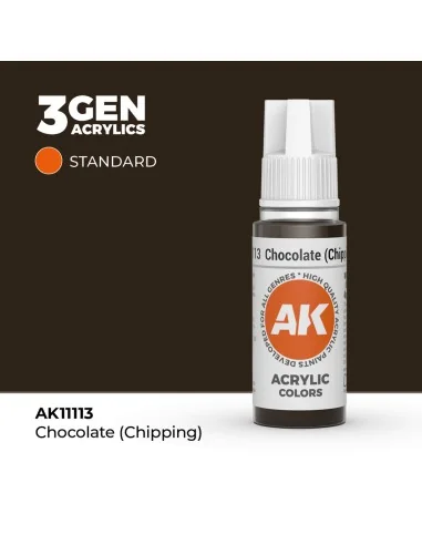 [NO_DESC] Chocolate (Chipping) 17ml - AK Interactive AK11113