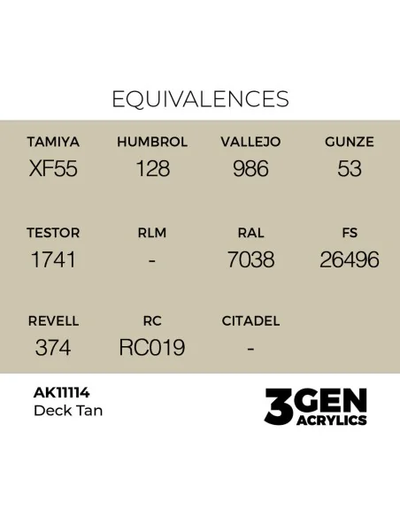 Deck Tan 17ml - AK Interactive AK11114