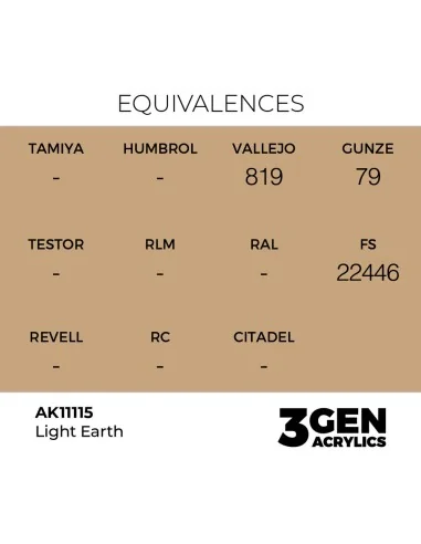 Light Earth 17ml - AK Interactive AK11115