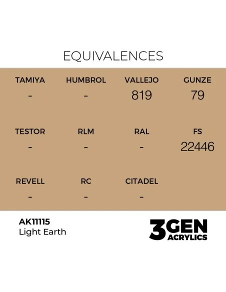 Light Earth 17ml - AK Interactive AK11115