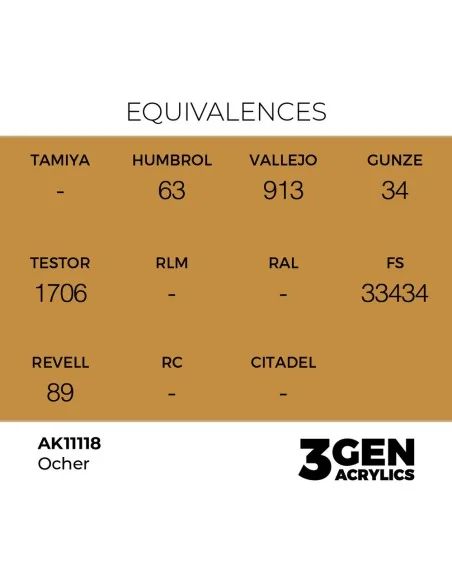 Ocher 17ml - AK Interactive AK11118
