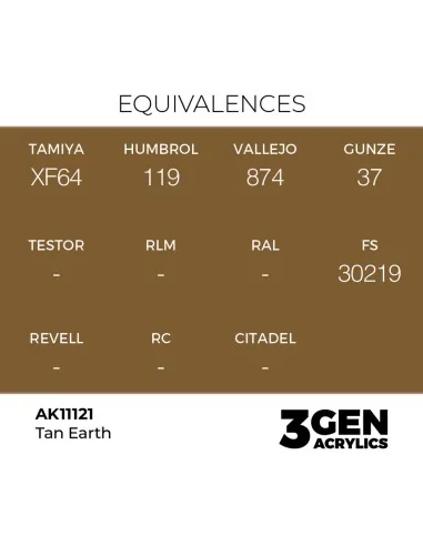 Tan Earth 17ml - AK Interactive AK11121