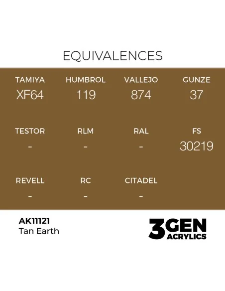 Tan Earth 17ml - AK Interactive AK11121