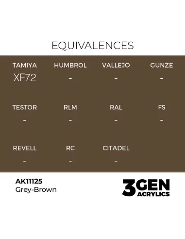[NO_DESC] Grey-Brown 17ml - AK Interactive AK11125
