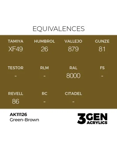 Green-Brown 17ml - AK Interactive AK11126