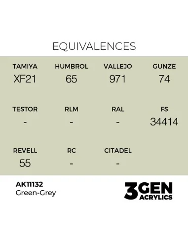 Green-Grey 17ml - AK Interactive AK11132