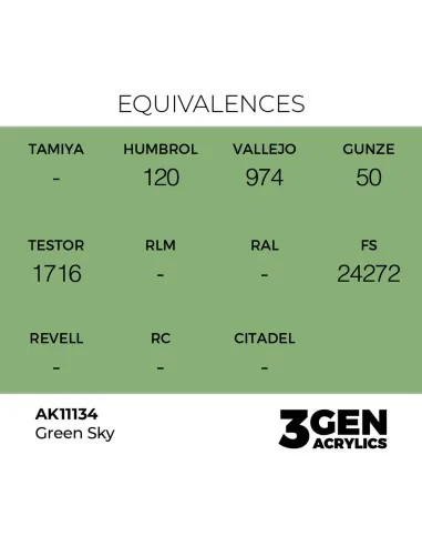 Green Sky 17ml - AK Interactive AK11134