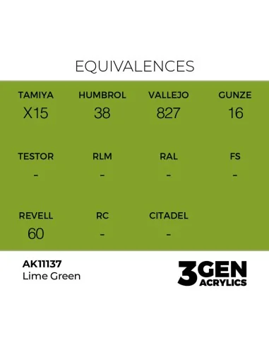 Lime Green 17ml - AK Interactive AK11137