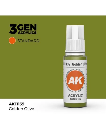 [NO_DESC] Golden Olive 17ml - AK Interactive AK11139