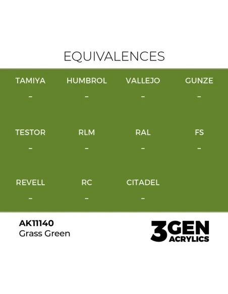 [NO_DESC] Grass Green 17ml - AK Interactive AK11140