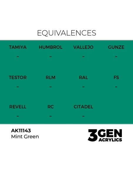 Mint Green 17ml - AK Interactive AK11143