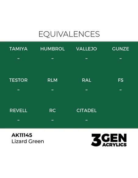 Lizard Green 17ml - AK Interactive AK11145