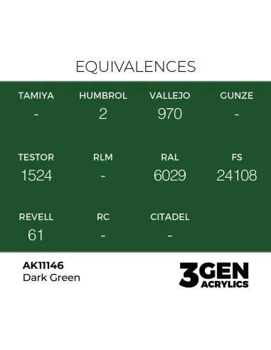 Dark Green 17ml - AK Interactive AK11146