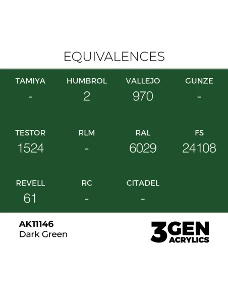 Dark Green 17ml - AK Interactive AK11146