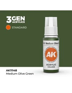 Medium Olive Green 17ml - AK Interactive AK11148