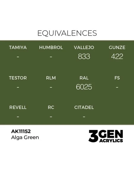 Alga Green 17ml - AK Interactive AK11152