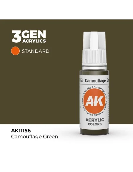 [NO_DESC] Camouflage Green 17ml - AK Interactive AK11156