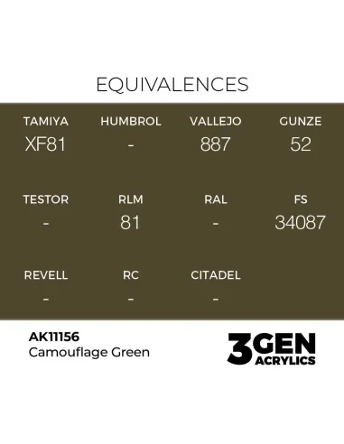 Camouflage Green 17ml - AK Interactive AK11156