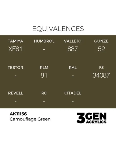 Camouflage Green 17ml - AK Interactive AK11156