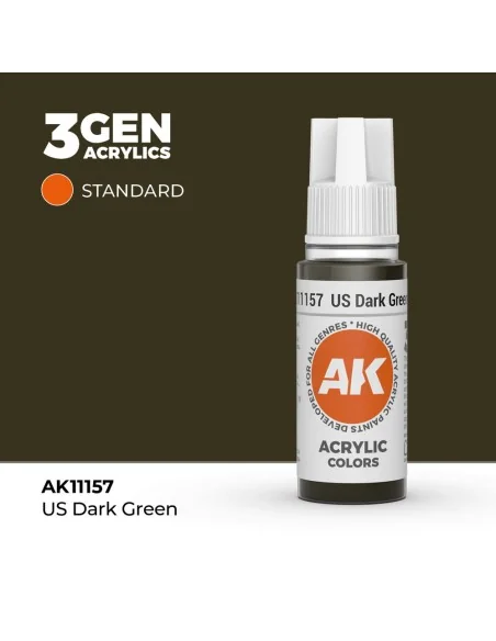 US Dark Green 17ml - AK Interactive AK11157