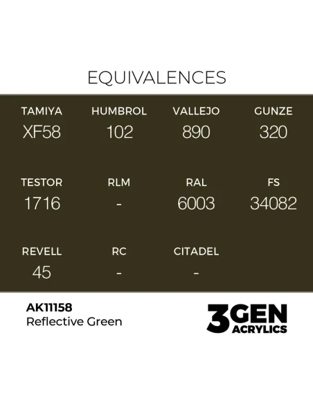 Reflective Green 17ml - AK Interactive AK11158