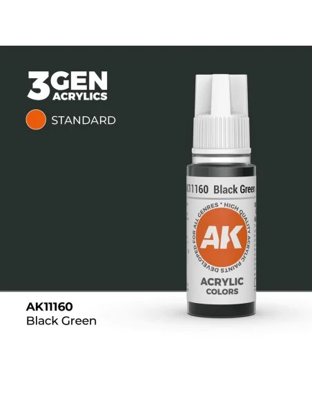 Black Green 17ml - AK Interactive AK11160