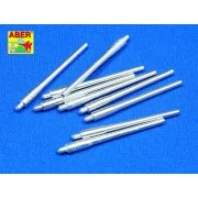 9 pcs 460 mm barrels for Yamato - Aber Models RE-350 L09