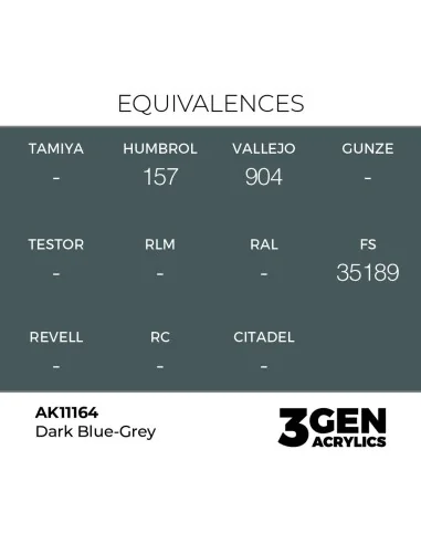 Dark Blue-Grey 17ml - AK Interactive AK11164