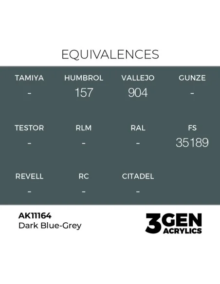 Dark Blue-Grey 17ml - AK Interactive AK11164