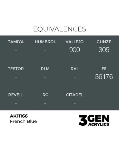 French Blue 17ml - AK Interactive AK11166