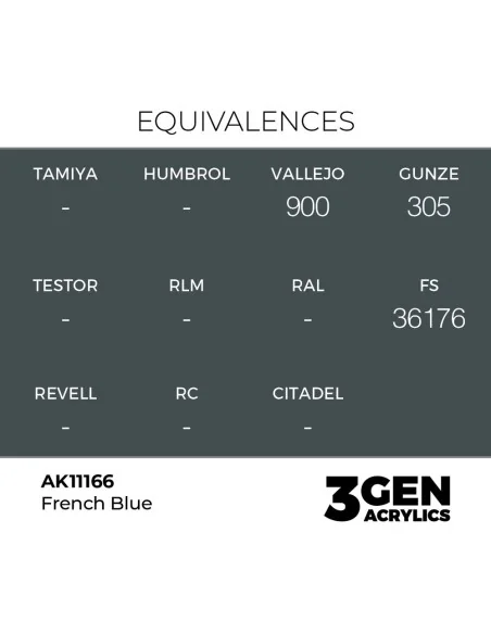 [NO_DESC] French Blue 17ml - AK Interactive AK11166