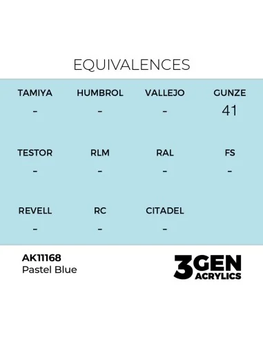 Pastel Blue 17ml - AK Interactive AK11168