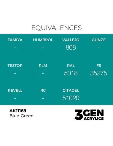 Blue-Green 17ml - AK Interactive AK11169