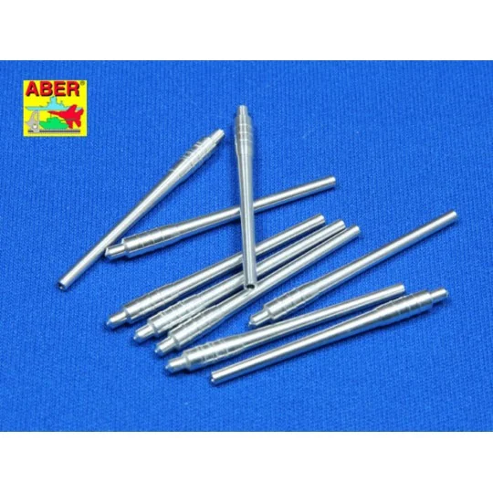 9 pcs 460 mm barrels for Yamato, 1/350 - Aber Models RE-350 L09 9 pcs 460 mm barrels for Yamato, 1/350 - Aber Models RE-350 L09